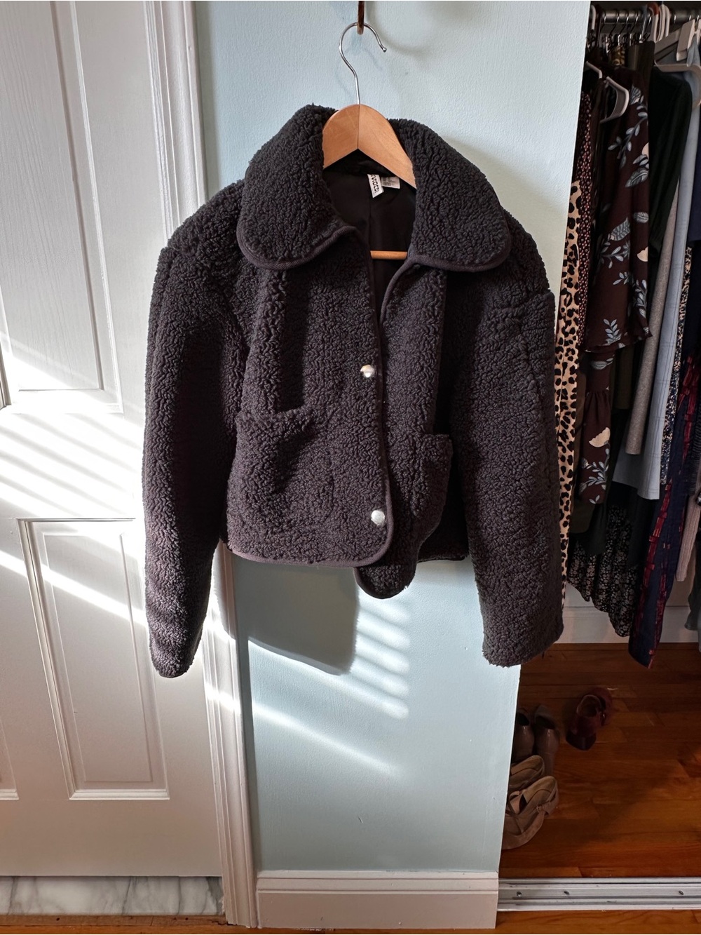Black Fuzzy Jacket